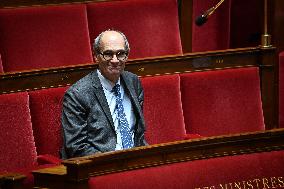 Session Of Questions To The Government At The National Assembly - Paris