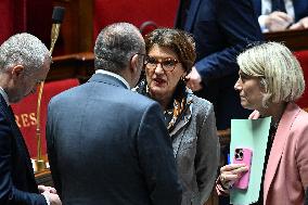 Session Of Questions To The Government At The National Assembly - Paris
