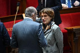 Session Of Questions To The Government At The National Assembly - Paris