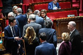 Session Of Questions To The Government At The National Assembly - Paris