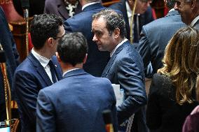 Session Of Questions To The Government At The National Assembly - Paris