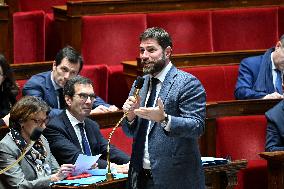 Session Of Questions To The Government At The National Assembly - Paris