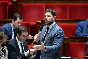 Session Of Questions To The Government At The National Assembly - Paris
