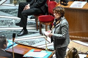 Session Of Questions To The Government At The National Assembly - Paris