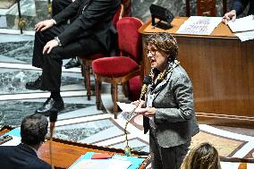 Session Of Questions To The Government At The National Assembly - Paris