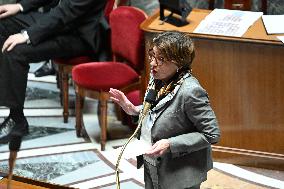 Session Of Questions To The Government At The National Assembly - Paris