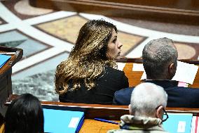 Session Of Questions To The Government At The National Assembly - Paris