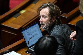 Session Of Questions To The Government At The National Assembly - Paris