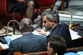 Session Of Questions To The Government At The National Assembly - Paris