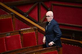 Session Of Questions To The Government At The National Assembly - Paris