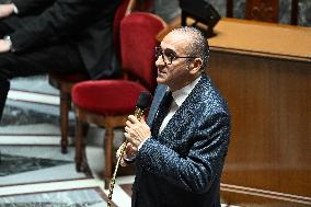 Session Of Questions To The Government At The National Assembly - Paris