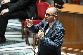 Session Of Questions To The Government At The National Assembly - Paris