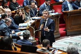 Session Of Questions To The Government At The National Assembly - Paris