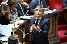 Session Of Questions To The Government At The National Assembly - Paris