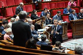 Session Of Questions To The Government At The National Assembly - Paris