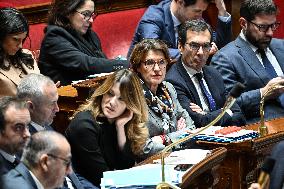 Session Of Questions To The Government At The National Assembly - Paris