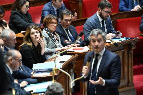 Session Of Questions To The Government At The National Assembly - Paris