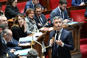 Session Of Questions To The Government At The National Assembly - Paris