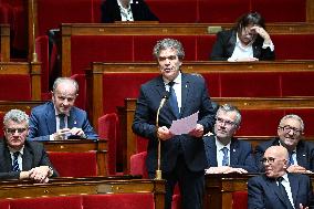 Session Of Questions To The Government At The National Assembly - Paris