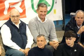 Infanta Cristina And Iñaki Urdangarin Coincide In The Party Of Their Son Pablo - Barcelona
