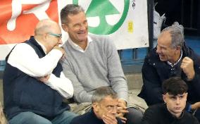 Infanta Cristina And Iñaki Urdangarin Coincide In The Party Of Their Son Pablo - Barcelona