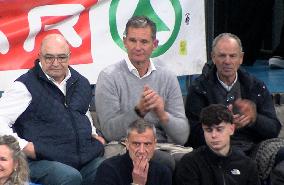 Infanta Cristina And Iñaki Urdangarin Coincide In The Party Of Their Son Pablo - Barcelona