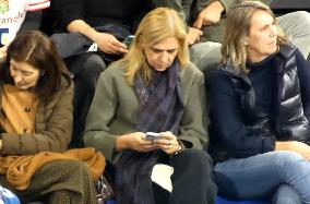 Infanta Cristina And Iñaki Urdangarin Coincide In The Party Of Their Son Pablo - Barcelona