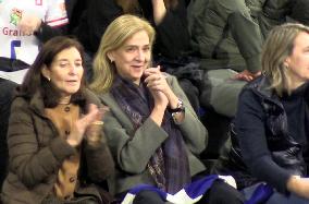 Infanta Cristina And Iñaki Urdangarin Coincide In The Party Of Their Son Pablo - Barcelona