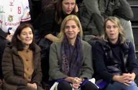 Infanta Cristina And Iñaki Urdangarin Coincide In The Party Of Their Son Pablo - Barcelona