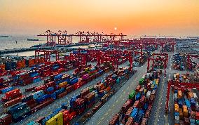 Suzhou Port Container Trade