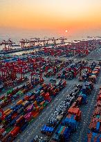 Suzhou Port Container Trade