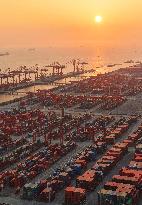 Suzhou Port Container Trade
