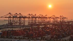 Suzhou Port Container Trade