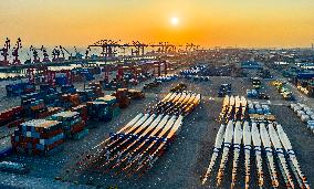 Suzhou Port Container Trade