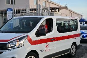 Emergency Rescue Ship Arrives In Port - Naples