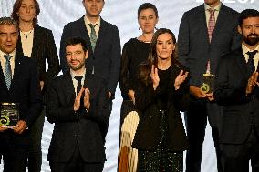 Queen Letizia Presents the XVII and XVIII NAOS Strategy Awards - Madrid