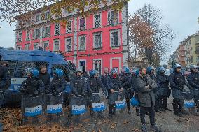 Police Raid on The Askatasuna Social Center - Turin