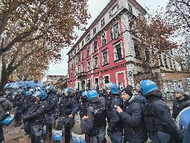 Police Raid on The Askatasuna Social Center - Turin