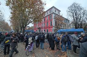 Police Raid on The Askatasuna Social Center - Turin