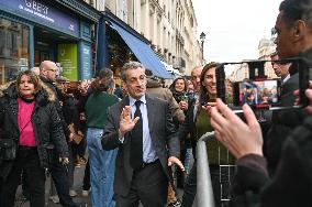 Nicolas Sarkozy Book Signing Event - Versailles