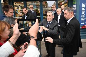 Nicolas Sarkozy Book Signing Event - Versailles