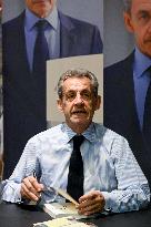 Nicolas Sarkozy Book Signing Event - Versailles