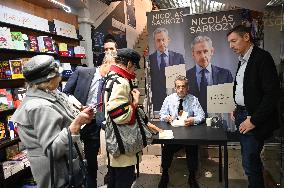 Nicolas Sarkozy Book Signing Event - Versailles
