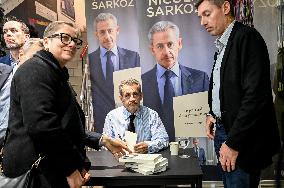 Nicolas Sarkozy Book Signing Event - Versailles