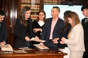 Queen Letizia Presents the XVII and XVIII NAOS Strategy Awards - Madrid