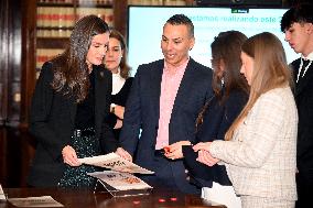 Queen Letizia Presents the XVII and XVIII NAOS Strategy Awards - Madrid