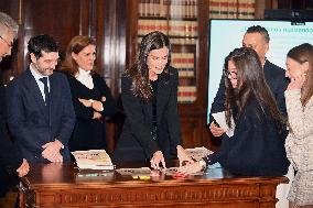 Queen Letizia Presents the XVII and XVIII NAOS Strategy Awards - Madrid