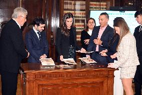 Queen Letizia Presents the XVII and XVIII NAOS Strategy Awards - Madrid
