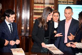 Queen Letizia Presents the XVII and XVIII NAOS Strategy Awards - Madrid