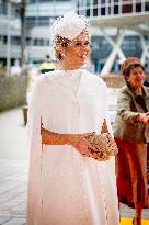 Queen Maxima Meets Children Before Signing Partnership - Utrecht